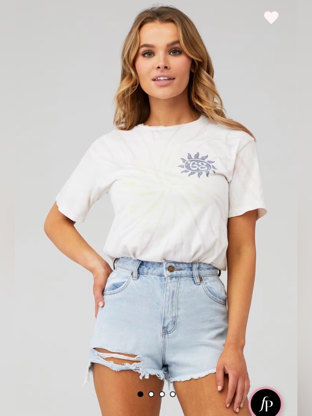 DAYDREAMER LAUREL CANYON WEEKEND TEE SIZE SMALL
